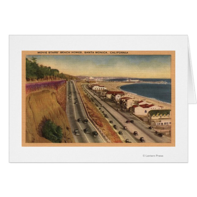 Die Residenzen der Filmstars am Strand (Vorderseite (Horizontal))