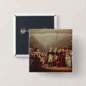 Die Resignation von George Washington Button (Vorne & Hinten)