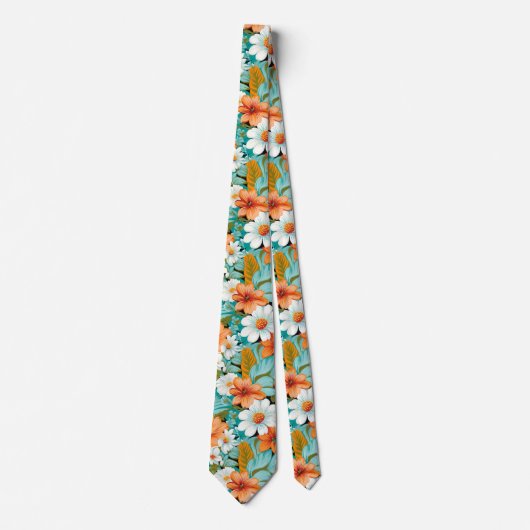 Die Retro-hawaiianische Krawatte (Vorderseite)