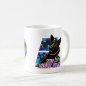 Die Retro-Synthwave-Oper Kaffeetasse (VorderseiteRechts)