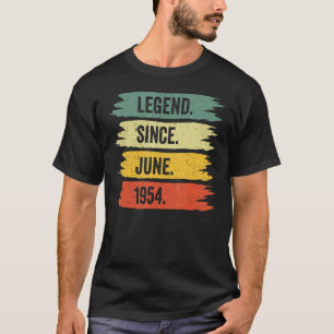 Die Retro-Vintagen Legenden des 68. Geburtstags wa T-Shirt