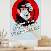 Die Retrofuture Research Foundation Poster (Küche)