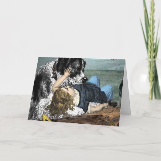 Die Rettung Dankeskarte (Vorderseite)