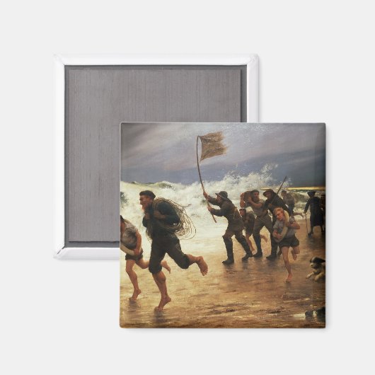 Die Rettung Magnet (Vorderseite/Rückseite)