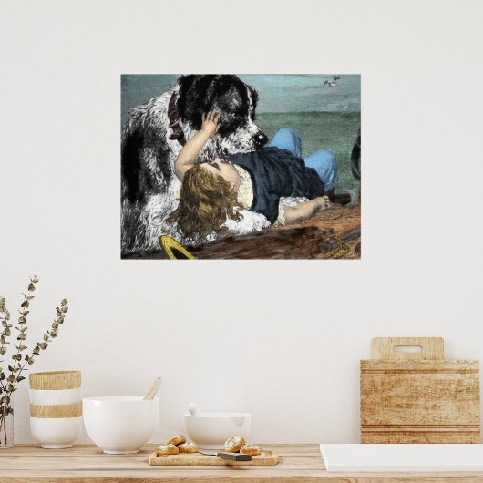 Die Rettung Poster (Küche)