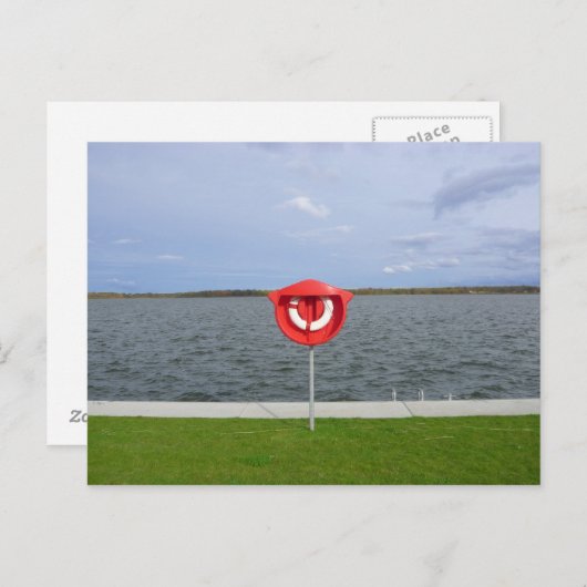 Die Rettung... Postkarte (Vorne/Hinten)