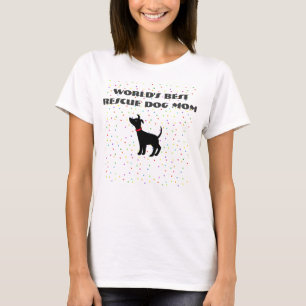 Die Rettungs-HundeMama-T - Shirt-Schutz-Hund der T-Shirt