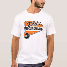 Die Rettungs-Service 24/7 des Vaters - Harley T-Shirt