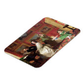 Die Rev. und Frau Palmer-Lovell mit ihrer Tochter Magnet (Linke Seite)