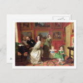 Die Rev. und Frau Palmer-Lovell mit ihrer Tochter Postkarte (Vorne/Hinten)