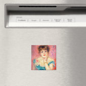Die Reverie von Pierre-Auguste Renoir Magnet (In Situ (Geschirrspüler))