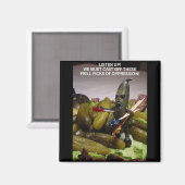 Die Revolte zum Relish Tray Magnet (Vorderseite/Rückseite)