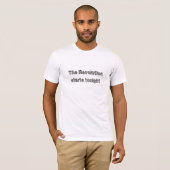 Die Revolution beginnt heute Abend T-Shirt (Vorne ganz)
