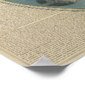 Die Revolution der Erde um die Sonne Poster (Ecke)