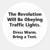 Die Revolution wird den Ampeln gehorchen.