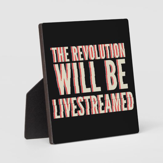 Die Revolution wird in einen neuen Rahmen gestellt (Vorderseite)