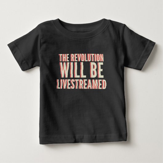 Die Revolution wird in einen neuen Rahmen gestellt Baby T-shirt (Vorderseite)