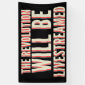 Die Revolution wird in einen neuen Rahmen gestellt Banner (Vertikal)