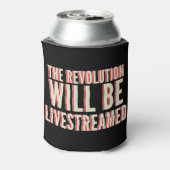 Die Revolution wird in einen neuen Rahmen gestellt Dosenkühler (Kanne Rückseite)