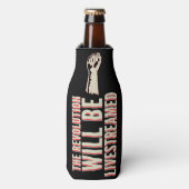 Die Revolution wird in einen neuen Rahmen gestellt Flaschenkühler (Flaschenvorderseite)