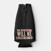 Die Revolution wird in einen neuen Rahmen gestellt Flaschenkühler (Rückseite)