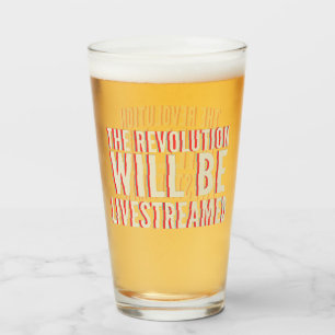 Die Revolution wird in einen neuen Rahmen gestellt Glas