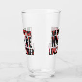 Die Revolution wird in einen neuen Rahmen gestellt Glas (Rechts)