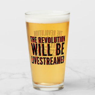 Die Revolution wird in einen neuen Rahmen gestellt Glas