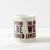Die Revolution wird in einen neuen Rahmen gestellt Kaffeetasse (Mittel)