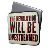 Die Revolution wird in einen neuen Rahmen gestellt Laptopschutzhülle (Vorderseite Links)