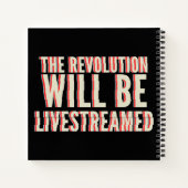 Die Revolution wird in einen neuen Rahmen gestellt Notizblock (Rückseite)