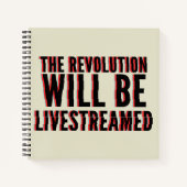 Die Revolution wird in einen neuen Rahmen gestellt Notizblock (Vorderseite)