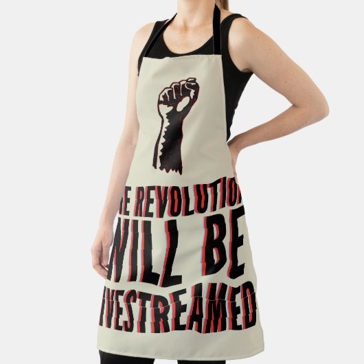 Die Revolution wird in einen neuen Rahmen gestellt Schürze (InSitu)