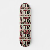 Die Revolution wird in einen neuen Rahmen gestellt Skateboard (Vorne)