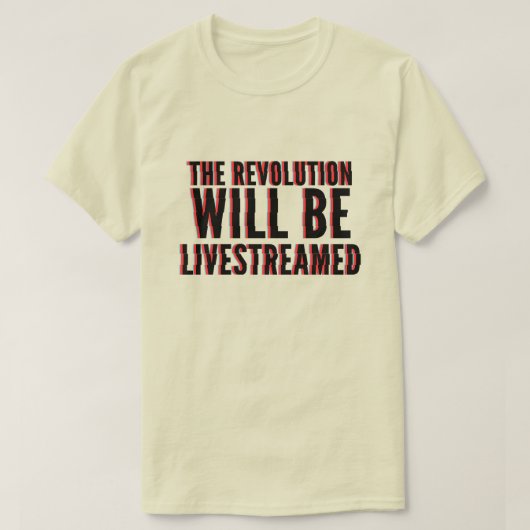 Die Revolution wird in einen neuen Rahmen gestellt T-Shirt (Design vorne)