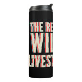 Die Revolution wird in einen neuen Rahmen gestellt Thermosbecher (Nach links gedreht)