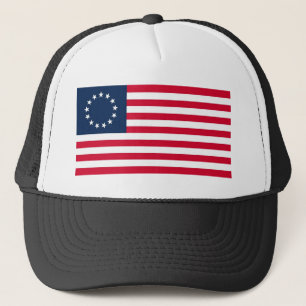 Die revolutionäre Kriegs-Betsy- Rossflagge Truckerkappe