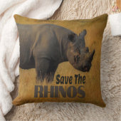 Die Rhinos gerettet Kissen (Decke)