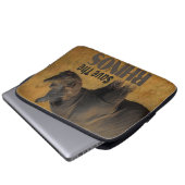 Die Rhinos gerettet Laptopschutzhülle (Vorne Knopf)