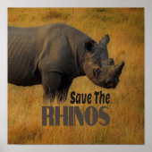Die Rhinos gerettet Poster (Vorne)