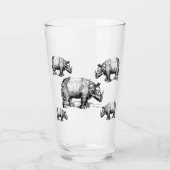 Die Rhinozeros         Glas (Vorderseite)