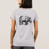 Die Rhinozeros      T-Shirt (Rückseite)