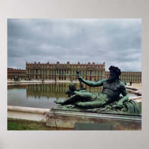 Die Rhône, Brunnen durch Jean-Baptiste Tuby Poster