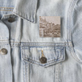 Die Rialto Brücke, Venedig Button (Beispiel)