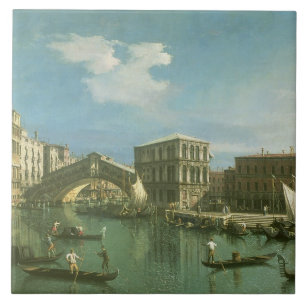 Die Rialto Brücke, Venedig Fliese
