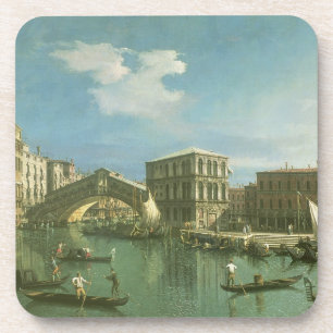 Die Rialto Brücke, Venedig Getränkeuntersetzer