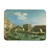 Die Rialto-Brücke, Venedig Magnet (Horizontal)