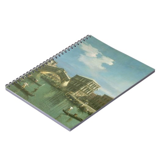 Die Rialto Brücke, Venedig Notizblock (Linke Seite)