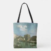 Die Rialto Brücke, Venedig Tasche (Rückseite)