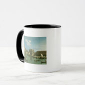 Die Rialto Brücke, Venedig Tasse (Vorderseite Links)